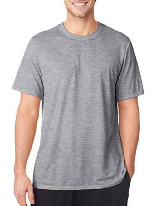 Gildan mens 100% Polyester Moisture Wicking Performance T-shirt