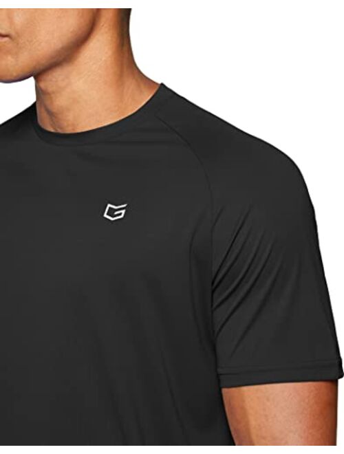 G Gradual Men's Dry Fit Short Sleeve Crewneck Lightweight Moisture Wicking Tee Shirts for Men Workout Athletic Casual