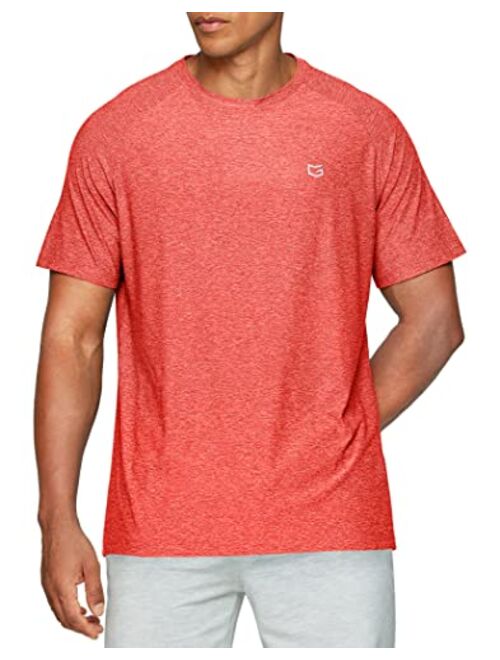 G Gradual Men's Dry Fit Short Sleeve Crewneck Lightweight Moisture Wicking Tee Shirts for Men Workout Athletic Casual