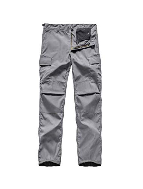 Backbone Mens Casual Street Fashion Camo Cargo Pants Army Combat Military BDU Pants Work Hunt Pants