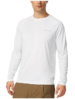 Men's Long Sleeve Moisture Wicking T-Shirts Lightweight UPF 50  Sun Protection SPF T-Shirts Fishing Hiking Running