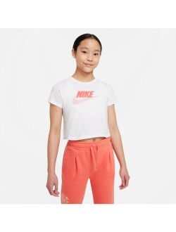 Big Girls Sportswear Cropped T-shirt