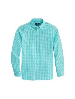 Men's Classic Fit Poplin Button-Down Shirt