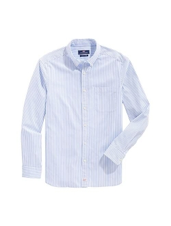 Men's Classic Fit Poplin Button-Down Shirt