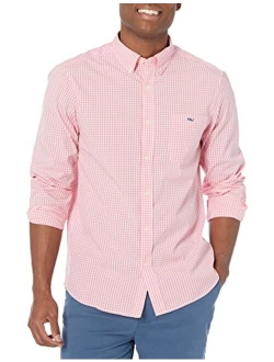 Men's Classic Fit Poplin Button-Down Shirt