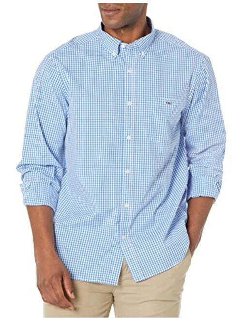 vineyard vines Men's Classic Fit Poplin Button-Down Shirt