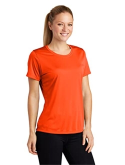 Clothe Co. Ladies Short Sleeve Moisture Wicking Athletic T-Shirt