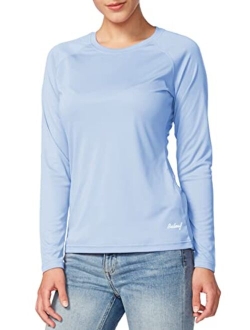 Women's Long Sleeve Moisture Wicking T-Shirts UPF 50  Sun Protection SPF Quick Dry Lightweight T-Shirt Outdoor Hiking Runing Fishing