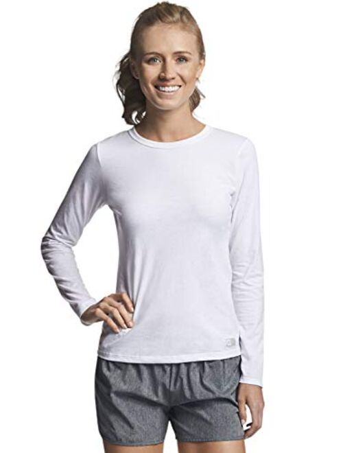 Russell Athletic Women's Cotton Performance Moisture Wicking T-Shirts