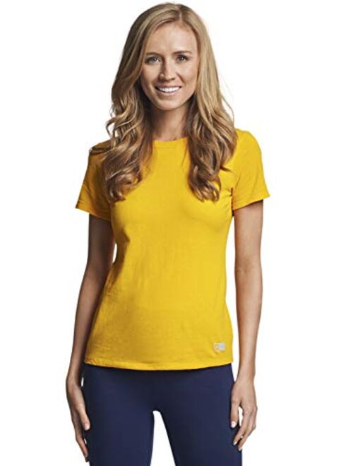 Russell Athletic Women's Cotton Performance Moisture Wicking T-Shirts