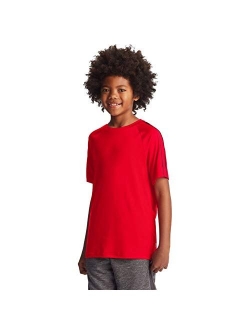 Boys' Fashion Moisture Wicking Tech Short Sleeve T Shirt