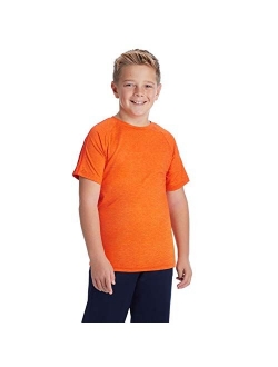 Boys' Fashion Moisture Wicking Tech Short Sleeve T Shirt