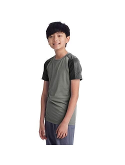 Boys' Premium Moisture Wicking Short Sleeve T Shirt