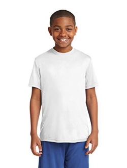 Dri-Wick Youth Sport Performance Moisture Wicking Athletic T-Shirt