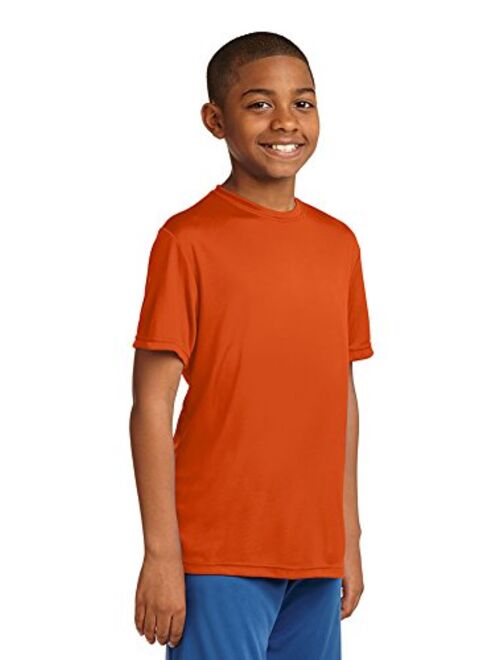 Dri-Wick Youth Sport Performance Moisture Wicking Athletic T-Shirt