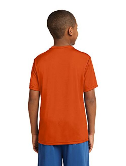 Dri-Wick Youth Sport Performance Moisture Wicking Athletic T-Shirt