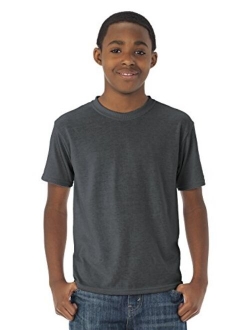 Jerzees boys 21b Moisture Wicking Short Sleeve T-Shirt