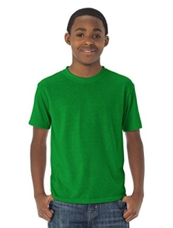 Jerzees boys 21b Moisture Wicking Short Sleeve T-Shirt