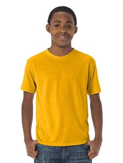 Jerzees boys 21b Moisture Wicking Short Sleeve T-Shirt