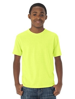 Jerzees boys 21b Moisture Wicking Short Sleeve T-Shirt