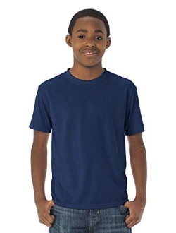 Jerzees boys 21b Moisture Wicking Short Sleeve T-Shirt