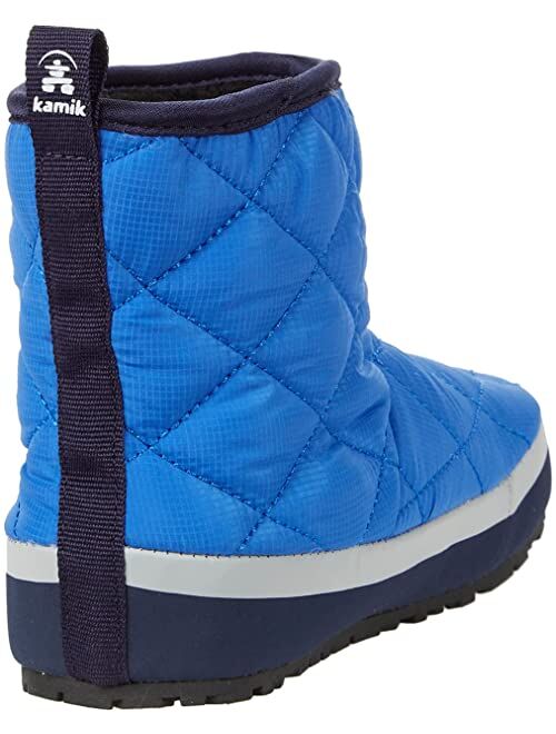 Kamik Kids Puffy Mid (Toddler/Little Kid) Boys Nylon High Top Snow Boot