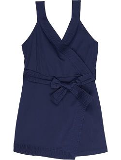 Mock Wrap Romper (Big Kids)