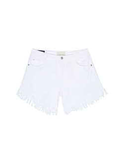 Mid-Rise Fringe Shorts (Big Kids)