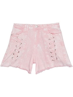 Shorts with Lace Details (Big Kids)