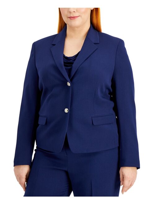 Kasper Plus Size Two Button Blazer