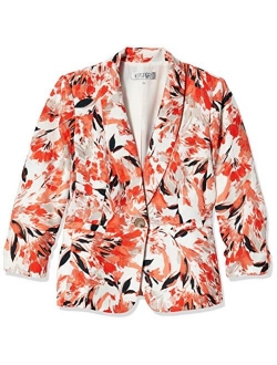 Regular & Plus Size Printed Jacket