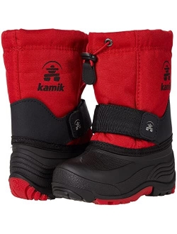 Kids Rocket Wide(Toddler/Little Kid/Big Kid) Unisex Nylon Slip on Adjustable Snow Boot