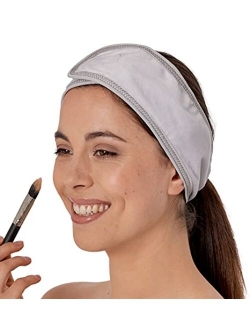 Brook + Bay Spa Headband for Washing Face - Makeup & Skincare Face Wash Head Band - Face Mask Towel Terry Hair Band for Women