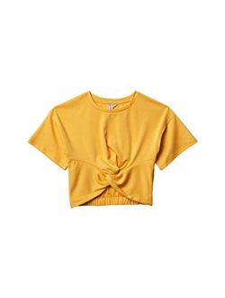 Girl's Bexley Twist Front 3/4 Sleeve Top (Big Kids)