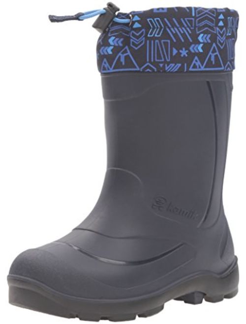 Kamik Kids Snobuster 2 (Toddler/Little Kid/Big Kid) Boys Synthetic Lightweight Adjustable Waterproof Snow Boot