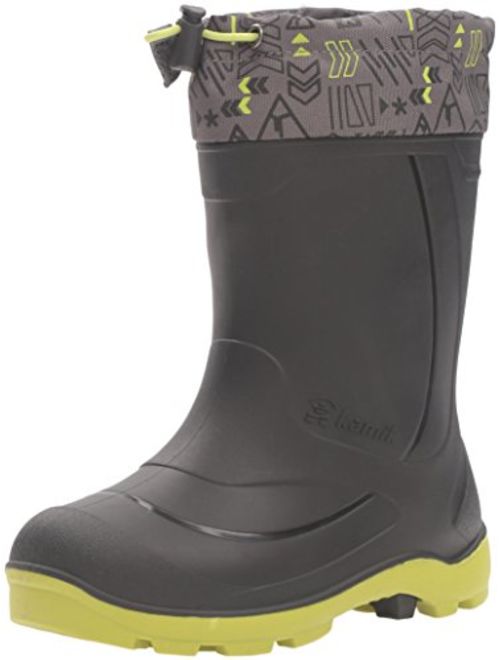 Kamik Kids Snobuster 2 (Toddler/Little Kid/Big Kid) Boys Synthetic Lightweight Adjustable Waterproof Snow Boot