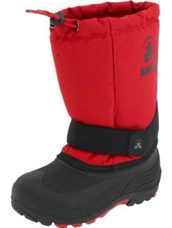 Kids Rocket (Toddler/Little Kid/Big Kid) Unisex Nylon Slip on Waterproof Snow Boot