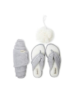 Women's Terry Spa-Inspired Mother's Day Gift Bundle with Kylie Thong Slipper