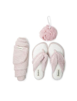 Women's Terry Spa-Inspired Mother's Day Gift Bundle with Kylie Thong Slipper