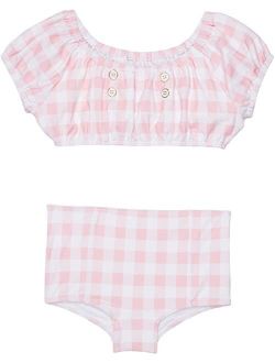 Retro Gingham Two-Piece Swim (Toddler/Little Kids/Big Kids)