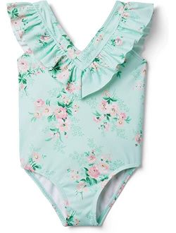 Floral One-Piece (Toddler/Little Kids/Big Kids)