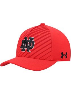 Youth Under Armour Red Notre Dame Fighting Irish Team Signal Caller Performance Adjustable Hat
