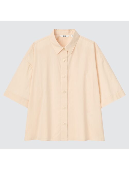 UNIQLO Cotton Half Sleeve Shirt