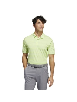 Two-Color Striped Golf Moisture Wicking Polo