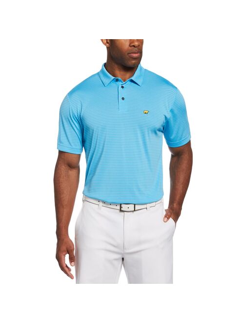 Men's Jack Nicklaus StayDri Moisture Wicking Regular-Fit Striped Performance Golf Polo