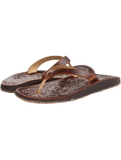 Women's Paniolo in Leather Straps Slippers