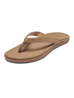 Aukai Women's Beach Sandals, Quick-Dry Flip-Flop Slides, Water Resistant & Soft Comfort Fit, Wet Grip Soles & Compression Molded Footbed
