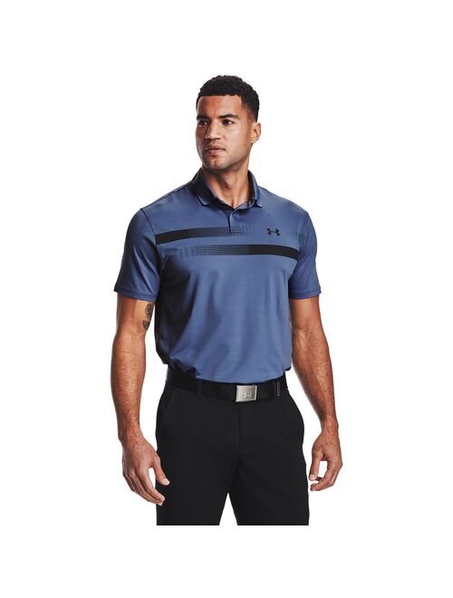 Men's Under Armour Classic-Fit Moisture Wicking Performance Golf Graphic 2.0 Polo