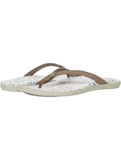 Ho'opio Hau Women's Beach Quick-Dry, Water Resistant Suede Lining & Wet Grip Soles, Soft Comfort Fit & Arch Support Flip-Flop