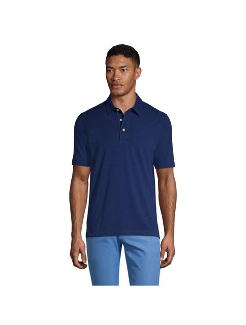 Men's Lands' End Traditional-Fit Moisture Wicking Performance Polo T-shirt